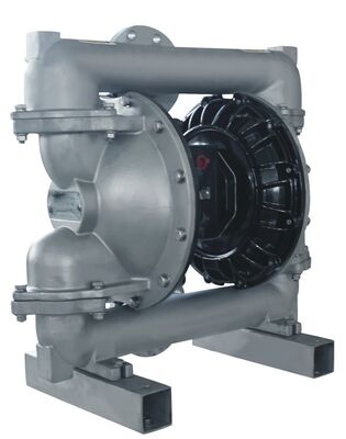 120psi PTFE الحجاب الحاجز مضخة AODD للجزيئات الصلبة التعامل مع مضخة الحجاب الحاجز الهوائي