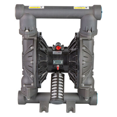 ضخة الحجاب الحاجز الهوائي من الألومنيوم ذات سعر تدفق مرتفع 2 بوصة لنقل الطلاء