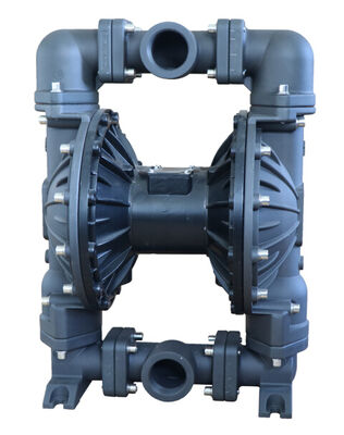 مضخة الحجاب المزدوج من الألومنيوم 2 بوصة مضخة الحجاب المزدوج من الألومنيوم 120 Psi تدفق كبير للآلات ومعالجة مياه الصرف الصحي