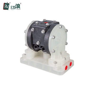PVDF 1/4 بوصة الضغط المنخفض مضخة الحجاب الحاجز الهوائية نقل محلول زيت الماء