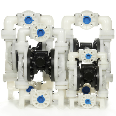 مضخة RV PP AODD 120psi ضغط أقصى 90gpm تدفق للاستخدام الصناعي