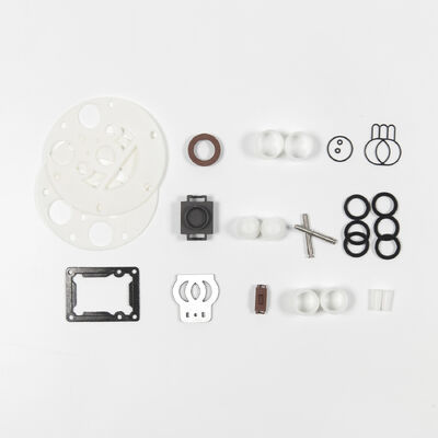 مضخة ذات غشاء مزدوج تعمل بالهواء المضغوط بحد أقصى 120 رطل لكل بوصة مربعة وضخ 40 جالونًا في الدقيقة وغشاء PTFE