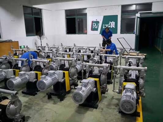 مضخة غشائية كهربائية 2 بوصة بمحرك مقاوم للانفجار، معدل تدفق 10.5 متر مكعب/ساعة للتطبيقات ذات الضغط المنخفض