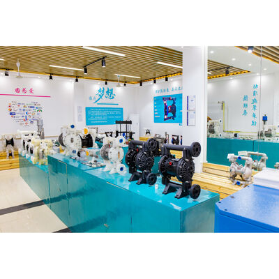 مضخة غشائية هوائية عالية الأداء بمعدل تدفق 1022 لتر/دقيقة وضغط أقصى 120 رطل/بوصة مربعة ومادة حديد الدكتايل