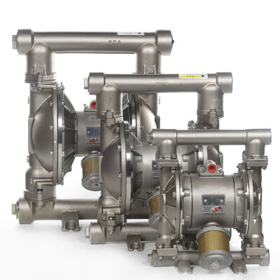 مضخة AODD من الفولاذ المقاوم للصدأ بمصدر طاقة هوائي لمعالجة مياه الصرف الصحي والري