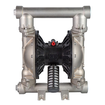 مضخة AODD من الفولاذ المقاوم للصدأ بضغط أقصى 120psi وتدفق أقصى 40gpm لنقل النفط والمياه العادمة