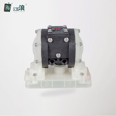 مضخة غشائية هوائية من مادة PVDF مقاس 1/4 بوصة للمواد الكيميائية الحمضية القوية