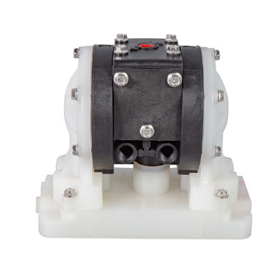 مضخة غشائية هوائية من مادة PVDF مقاس 1/4 بوصة للمواد الكيميائية الحمضية القوية