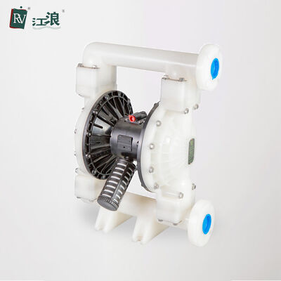 مضخة الحجاب المزدوج من PTFE PVDF الروحية مع معدل تدفق 570L / M لنقل الكيماويات