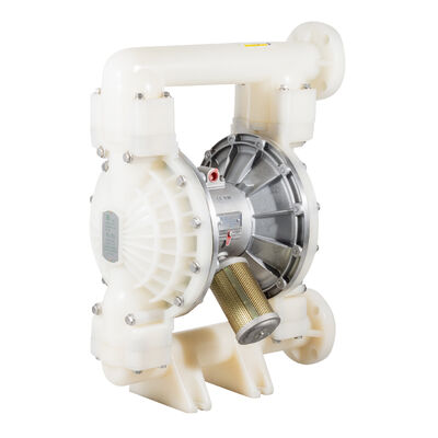 مضخة الحجاب المزدوج من PTFE PVDF الروحية مع معدل تدفق 570L / M لنقل الكيماويات