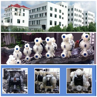 مضخة غشائية مزدوجة تعمل بالهواء المضغوط 3/8 بوصة بمعدل تدفق 26.5 لتر/دقيقة