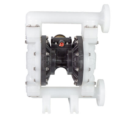 مضخة غشائية مزدوجة تعمل بالهواء مع غلاف من البولي بروبلين، ضغط منخفض، وحجم مخرج 1 1/2 بوصة