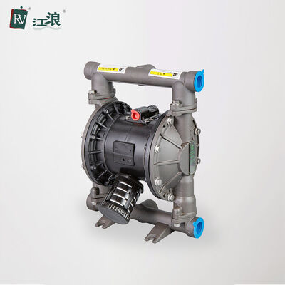 مضخة غشائية هوائية من الألومنيوم مقاس 1 بوصة لنقل الطلاء والتعامل مع السوائل