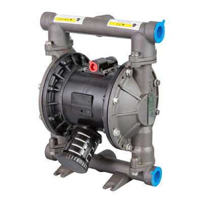 مضخة غشائية هوائية من الألومنيوم مقاس 1 بوصة لنقل الطلاء والتعامل مع السوائل