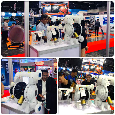 مضخة الحجاب الهوائي من الألومنيوم مع معدل تدفق 57L / M للتطبيقات الصناعية