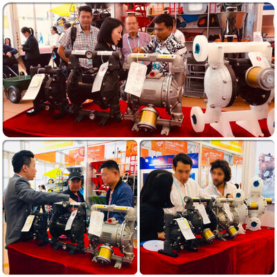 مضخة الحجاب الهوائي من الألومنيوم مع معدل تدفق 57L / M للتطبيقات الصناعية