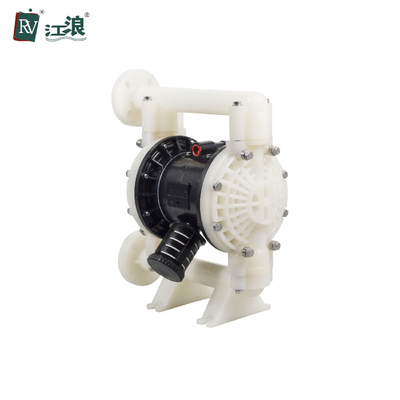 Kynar PVDF مضخة الحجاب الحاجز استهلاك الهواء 150 Lpm 40 GPM DN25 منفذ السوائل