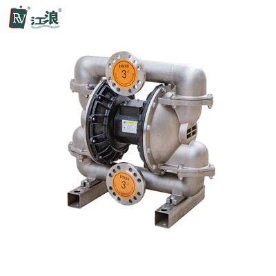 مضخة الحجاب الحاجز البولي بروبلين 3in الفولاذ المقاوم للصدأ 270gpm 120psi