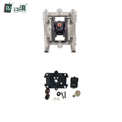 المذيبات الأساسية مضخة غشاء حمض الكبريتيك 3/4 "100 Psi 7 Bar 15 Gpm