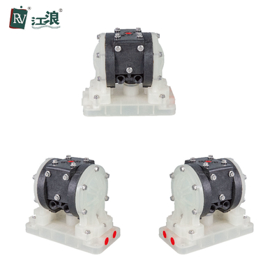 مضخة بغشاء PVDF 1/4 "للحمض المقاوم للمواد الكيميائية المصغرة